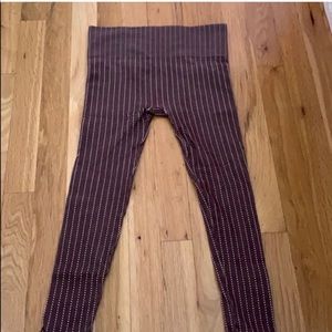 Morgan Stewart Sport Pinstripe Leggings